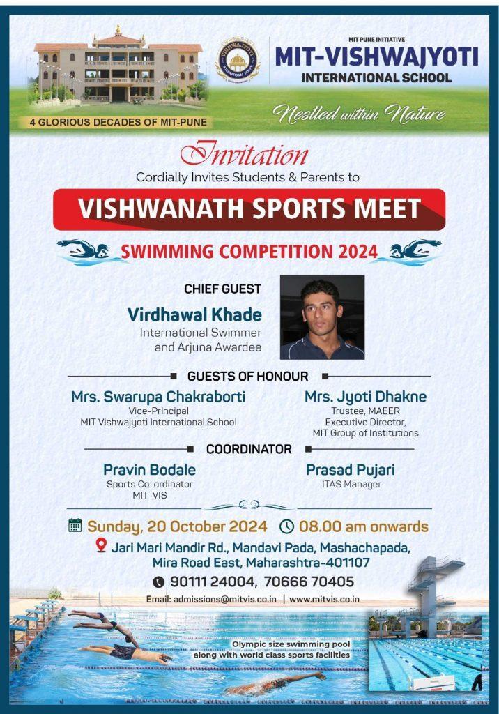 Vishwanath Sports Meet – Swimming Competition